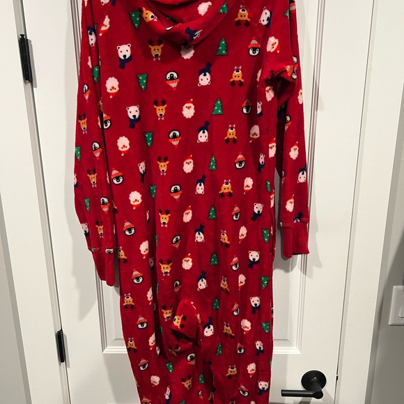 Festive Red Christmas Onesie - Picture 2 of 4